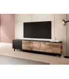 RANDOM RTV-3 TV STAND 200 CM, WOTAN OAK / BLACK order